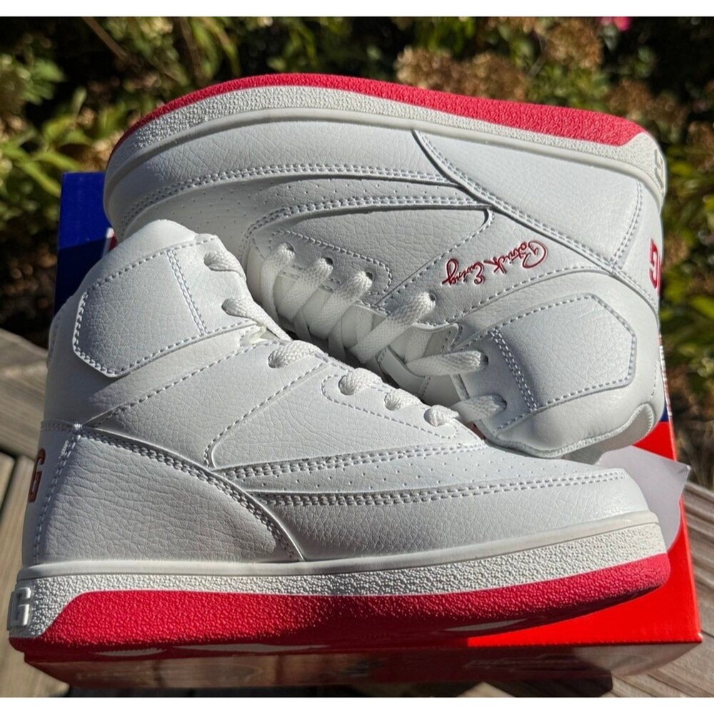 Patrick Ewing Rebound 33 Orion Strap White/Red PS Kids Size 13 Athletic - Picture 5 of 8